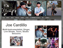 Tablet Screenshot of joecardillo.com